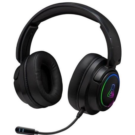 Casque Gamer sans fil - The G-Lab - KORP IRIDIUM - Microphone - RGB - PC/PS4/Xbox One - Noir