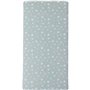 Matelas nomade Over the sea - 120 x 60 x 4 cm - Bleu - TINEO