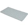 Matelas nomade Over the sea - 120 x 60 x 4 cm - Bleu - TINEO