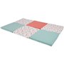 Maxi tapis d'éveil Malin - TINEO - Tapis évolutif 5-en-1 - 180 x 120 cm - Géométrique / Animaux rigolos