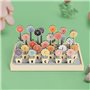 Abc Flowers - TOP BRIGHT - 26 Pots de Fleurs - Lettres Majuscules - Lettres Minuscules - Alphabet