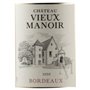 Magnum Châteaux Vieux Manoir 2020 Bordeaux - Vin rouge de Bordeaux