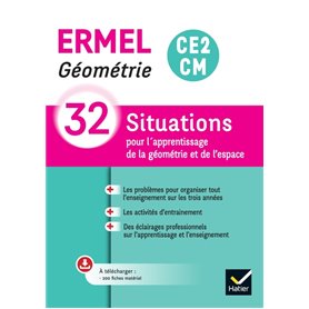 ERMEL Géométrie CE2/CM - Éd. 2024 - Guide + ressources photocopiables