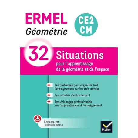 ERMEL Géométrie CE2/CM - Éd. 2024 - Guide + ressources photocopiables