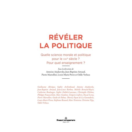 Révéler la politique