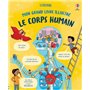 Le corps humain - Mon grand livre illustré