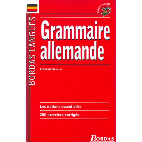 Bordas Langues - Grammaire allemande