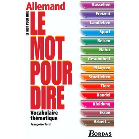 Le mot pour dire Allemand