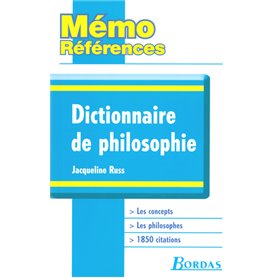 Mémo Références - Dictionnaire de Philosophie