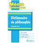 Mémo Références - Dictionnaire de Philosophie