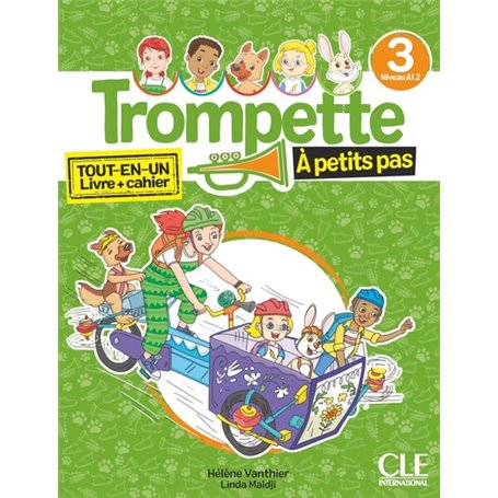 Trompette à petits pas 3 élève + exercices niveau A1.2