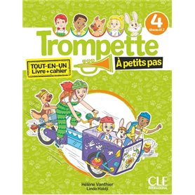 Trompette à petits pas 4 élève + exercices niveau A1.2