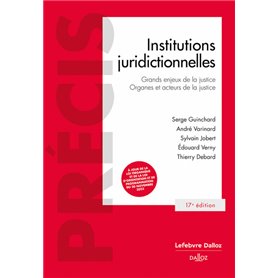 Institutions juridictionnelles. 17e éd. - Grands enjeux de la justice