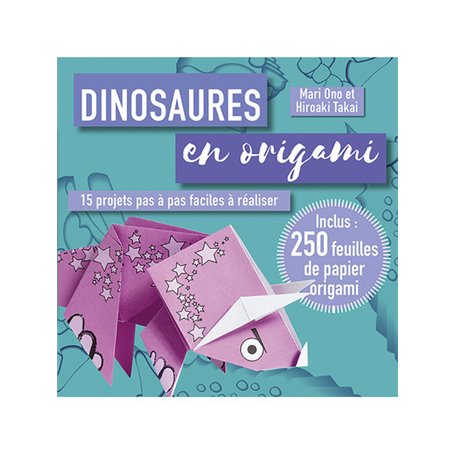 Dinosaures en origami