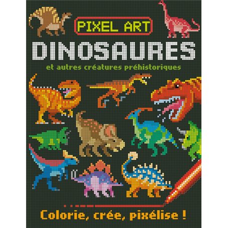 PIXEL ART - DINOSAURES