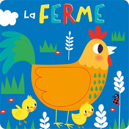 La ferme - Mon livre à toucher en silicone