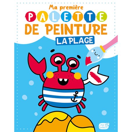 MA PREMIÈRE PALETTE DE PEINTURE - LA PLAGE