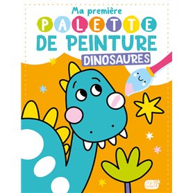 MA PREMIÈRE PALETTE DE PEINTURE - DINOSAURES