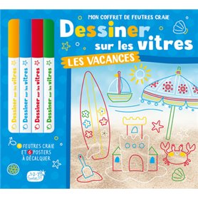 Mon cofrfet de feutres craies - Les vacances