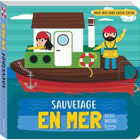 Sauvetage en mer - Mon joli livre cache cache