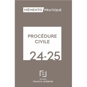 Mémento Procédure civile 2024-2025