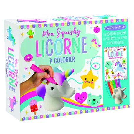 MON SQUISHY À COLORIER - LICORNES NE