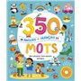 MON LIVRE SONORE BILINGUE - 350 MOTS ANGLAIS FRANÇAIS