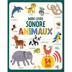 MON LIVRE SONORE - ANIMAUX NE