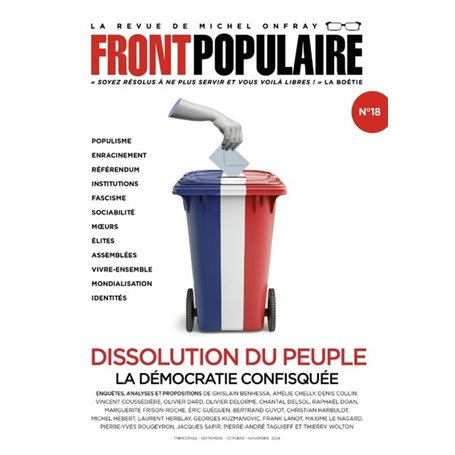 Front populaire - N° 18 Dissolution du peuple