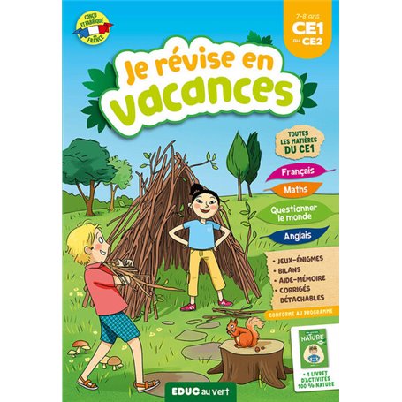 Je révise en vacances - Du CE1 au CE2