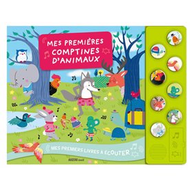 Mes premiers livres à écouter - Mes premiers comptines d'animaux