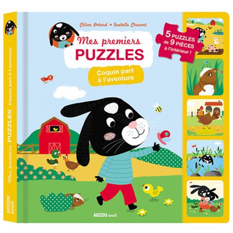 Mes premiers puzzles - COQUIN PART A L'AVENTURE