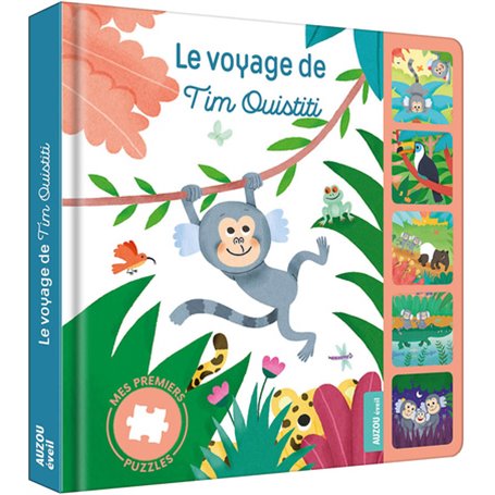 Mes premiers puzzles - LE VOYAGE DE TIM OUISTITI