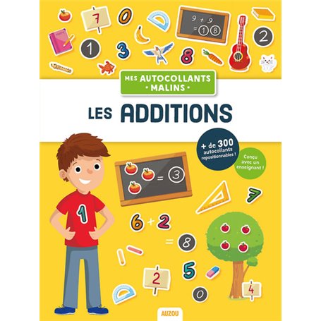 Mes autocollants malins éducatifs - Les additions