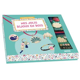 Coffret ma boîte à bijoux - Mes jolis bijous en bois