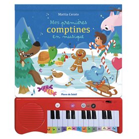 Mon livre piano - Mes premières comptines en musique