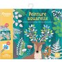 MA POCHETTE D'ARTISTE - PEINTURE AQUARELLE - FORET ENCHANTEE