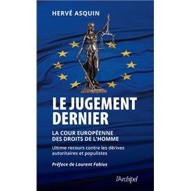 Le jugement dernier - La cour européenne des droits de l'Homme