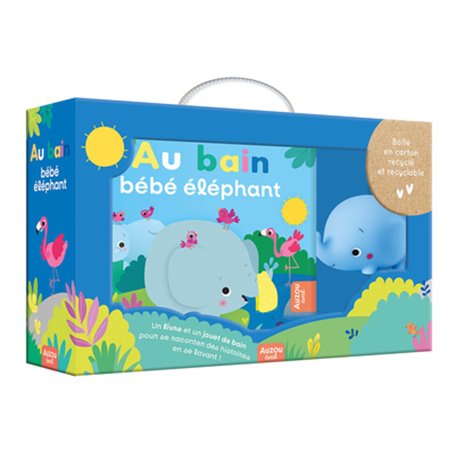 Mon premier livre de bain - Au bain bébé éléphant !