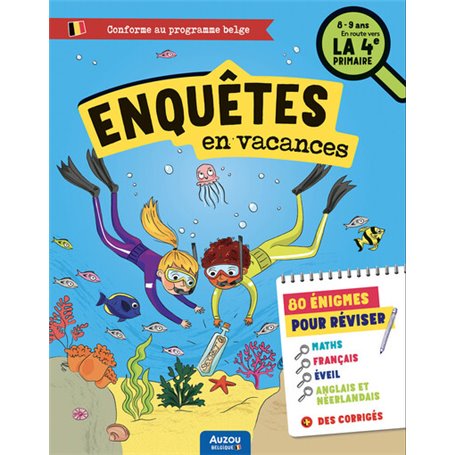 J'enquête en vacances - En route vers la 4e primaire