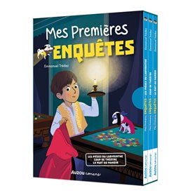 Coffret bibliothèque 4 - Mes premières enquEtes - Tomes 10 à 12