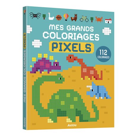 Mes grands coloriages - Pixels 2