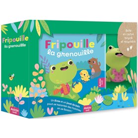 Mon premier livre de bain - Fripouille la grenouille (valisette carton)