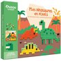 MON COFFRET D'ARTISTE - MES CREATIONS EN PIXELS DINOSAURES