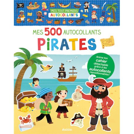 MES 500 AUTOCOLLANTS - LES PIRATES