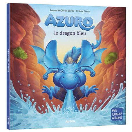 Azuro le dragon bleu