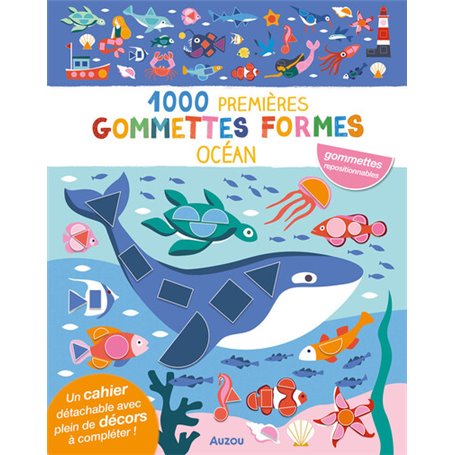 MES TOUT PREMIERS AUTOCOLLANTS - 1000 GOMMETTES OCEAN NED