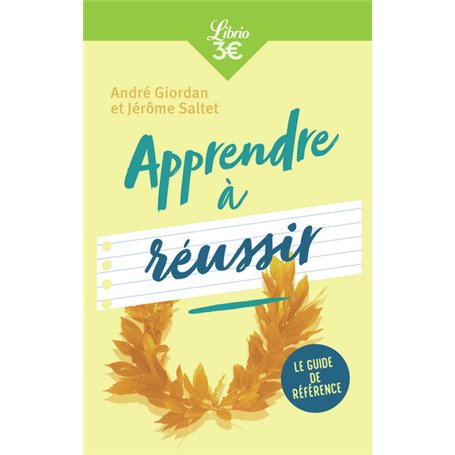 Apprendre à réussir