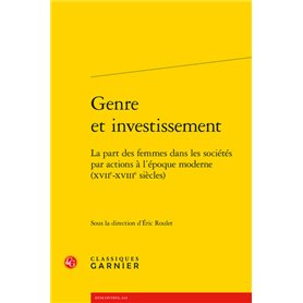 Genre et investissement