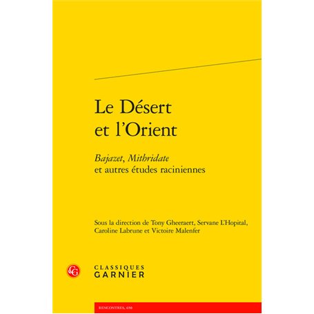 Le Désert et l'Orient